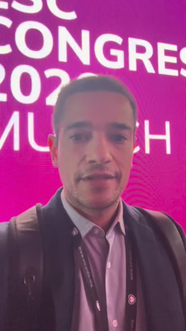 Dr. Renato Barcelos no ESC Congress 2026